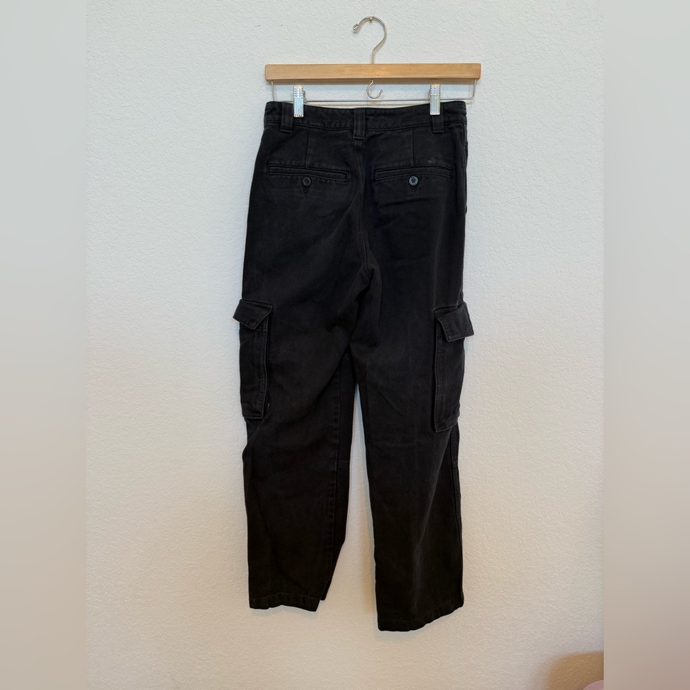 Aritzia TNA Cargo Pants Black Small Size 2 - Picture 3 of 7